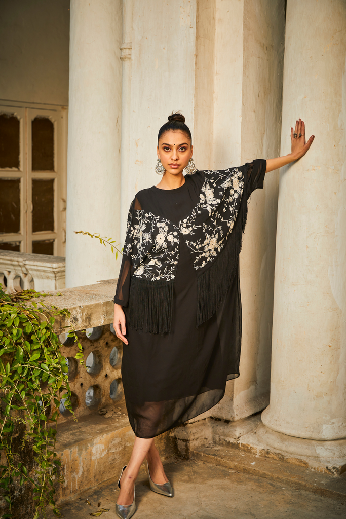 Parsi Gaara Kaftan Dress L