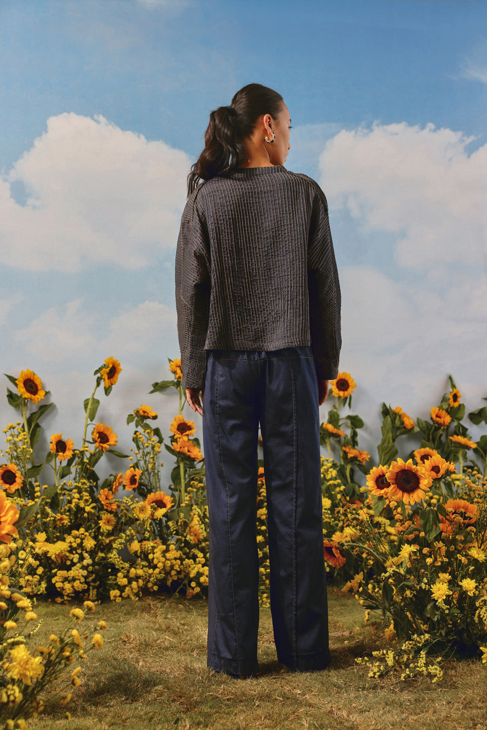 Pintuck Pleat Palazzos