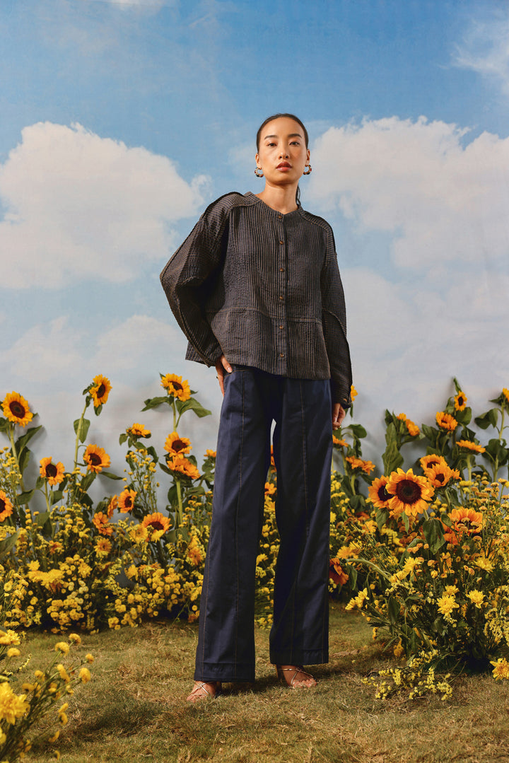 Pintuck Pleat Palazzos