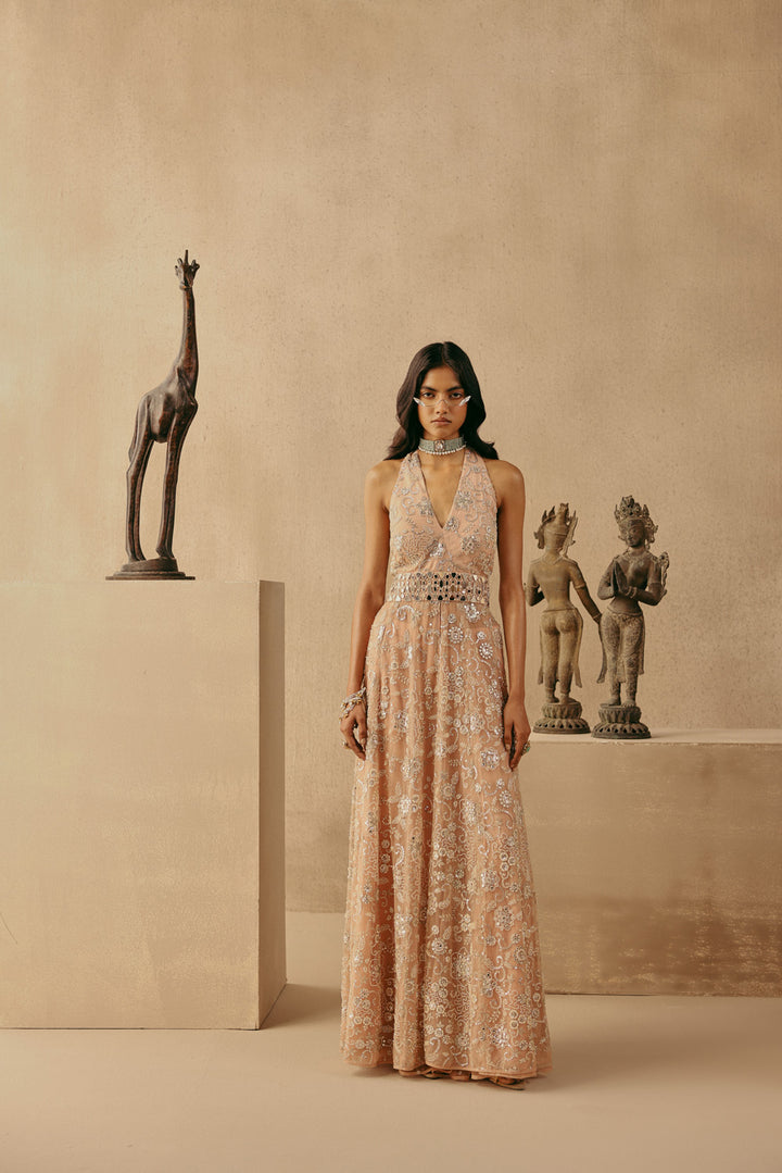 Mirrorwork Bootcut Pants