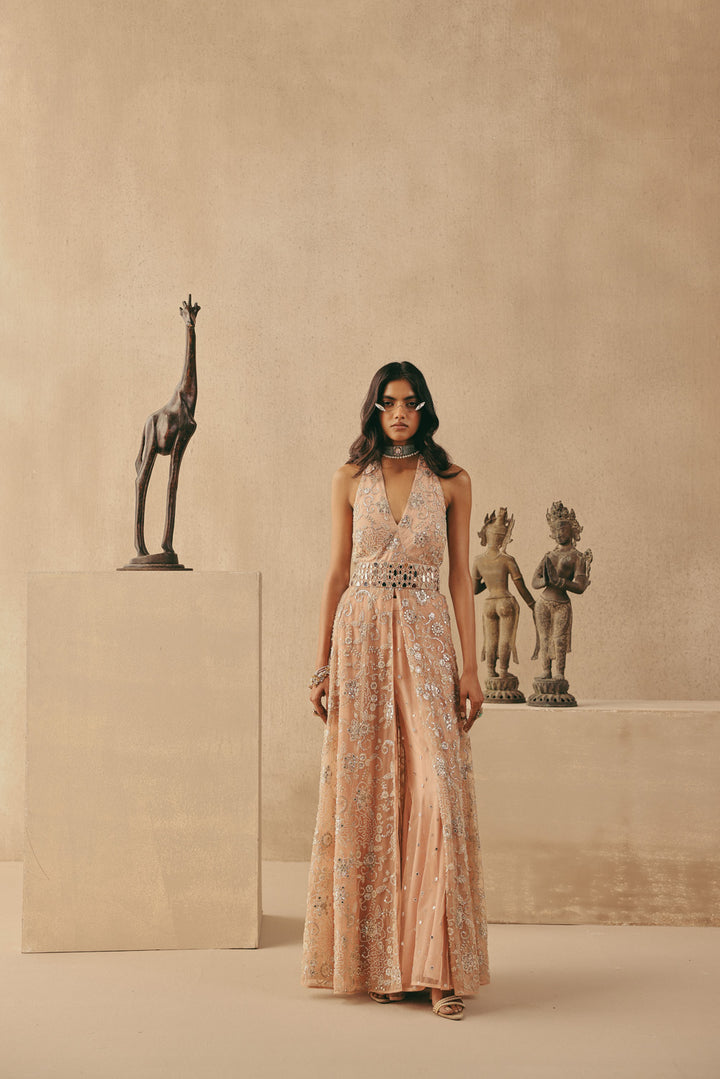 Mirrorwork Bootcut Pants