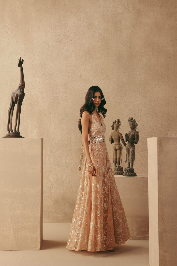 Mirrorwork Bootcut Pants