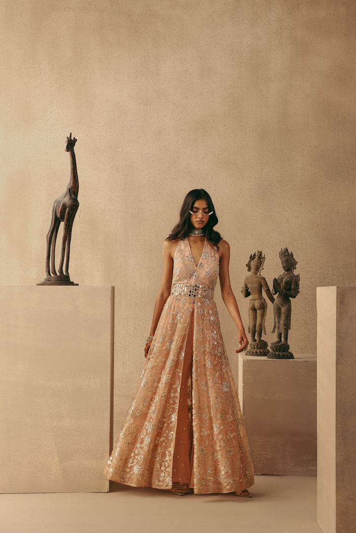 Mirrorwork Bootcut Pants