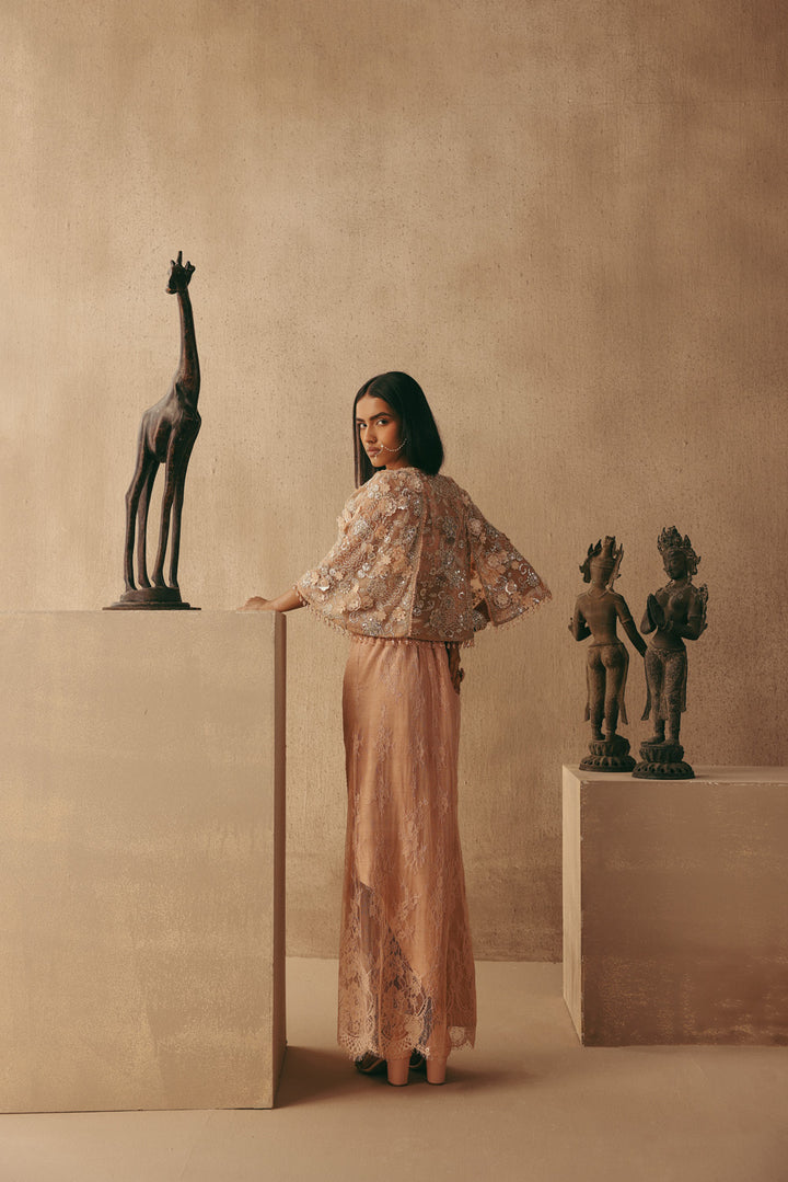 Mirrorwork Cape Sleeves Jacket