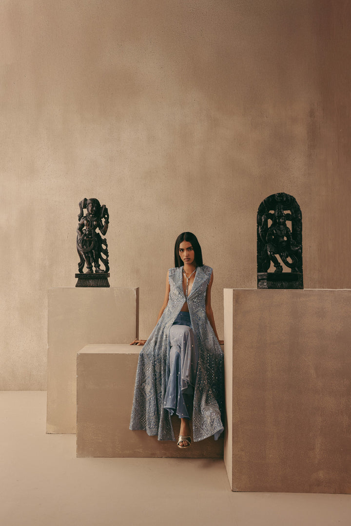 Mirrorwork Bootcut Pants