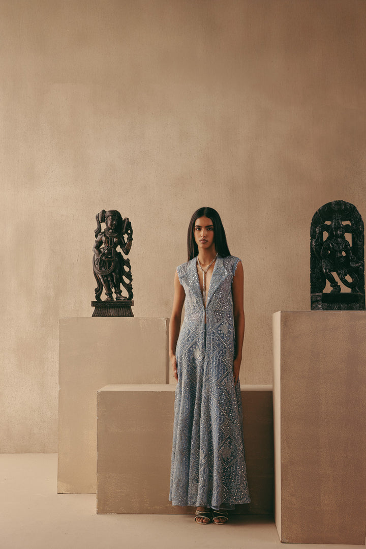 Mirrorwork Bootcut Pants