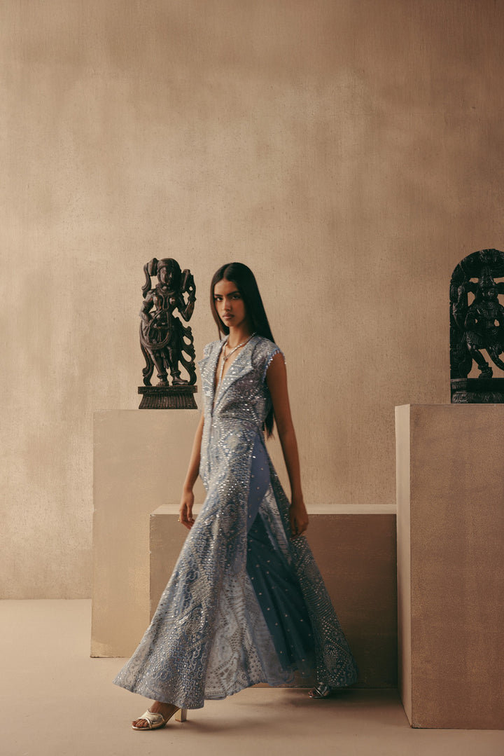 Mirrorwork Bootcut Pants