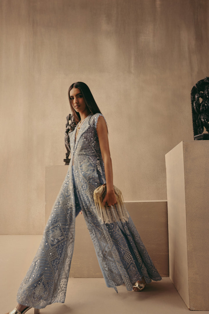 Mirrorwork Bootcut Pants