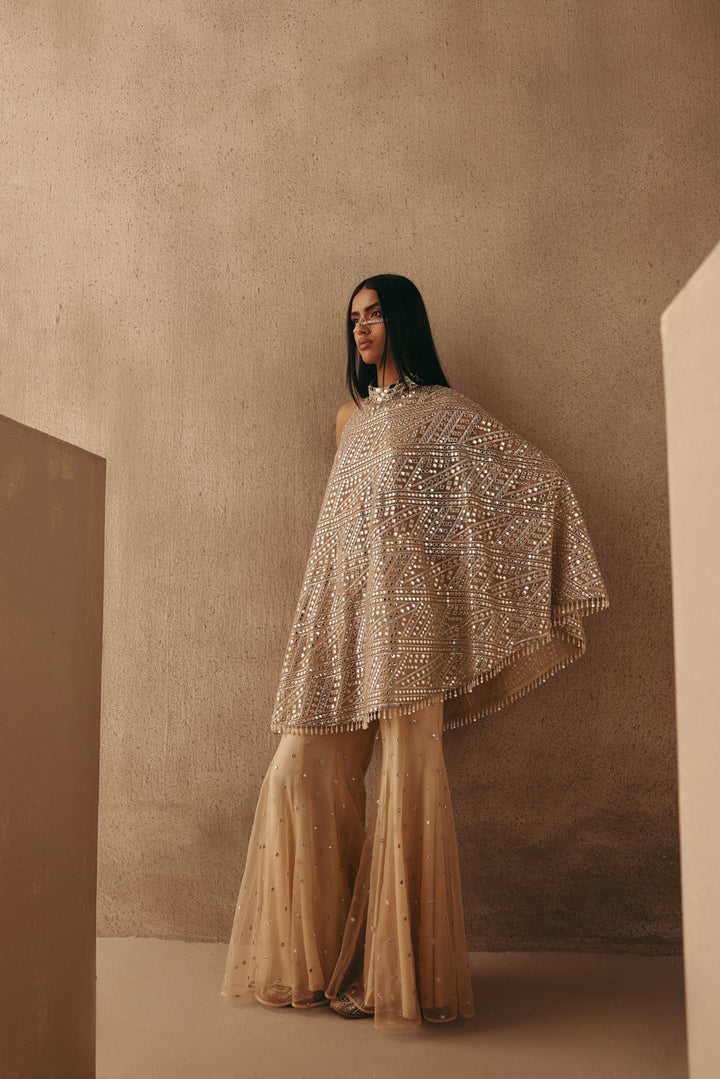 Mirrorwork Bootcut Pants