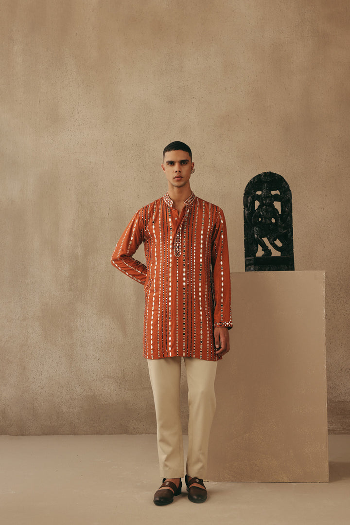 Mirrorwork Kurta Set
