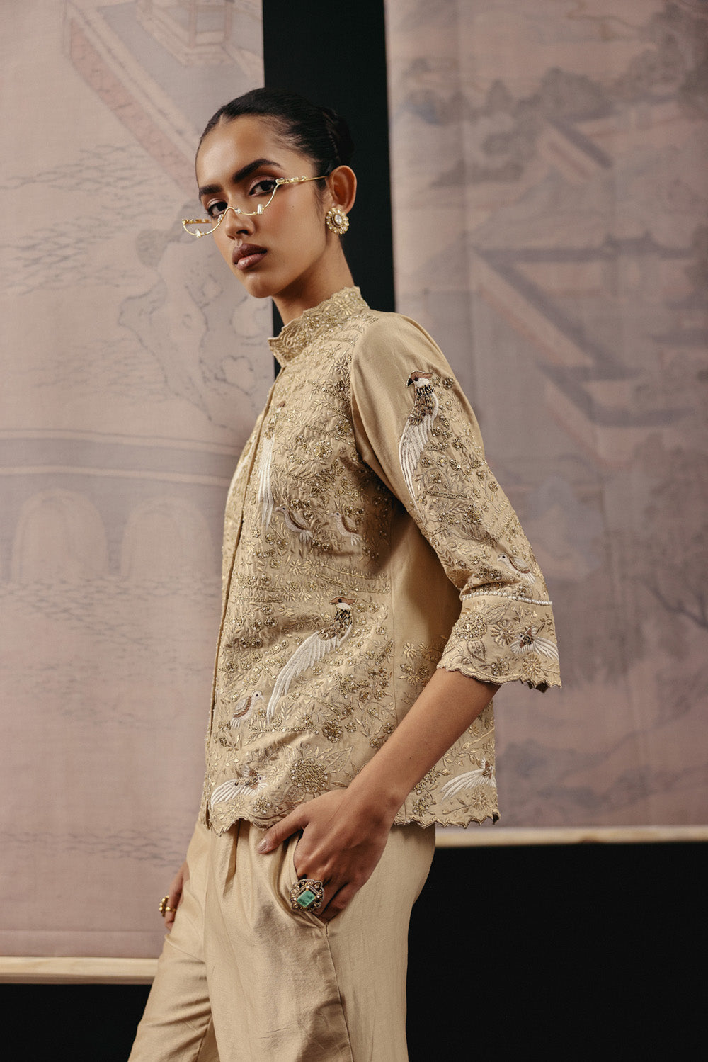 Zari Parsi Gaara Blazer