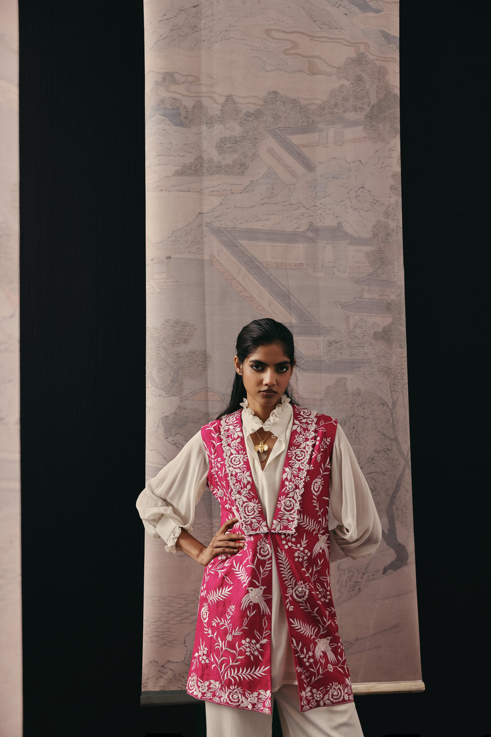 Dress Shirt With Ruffles