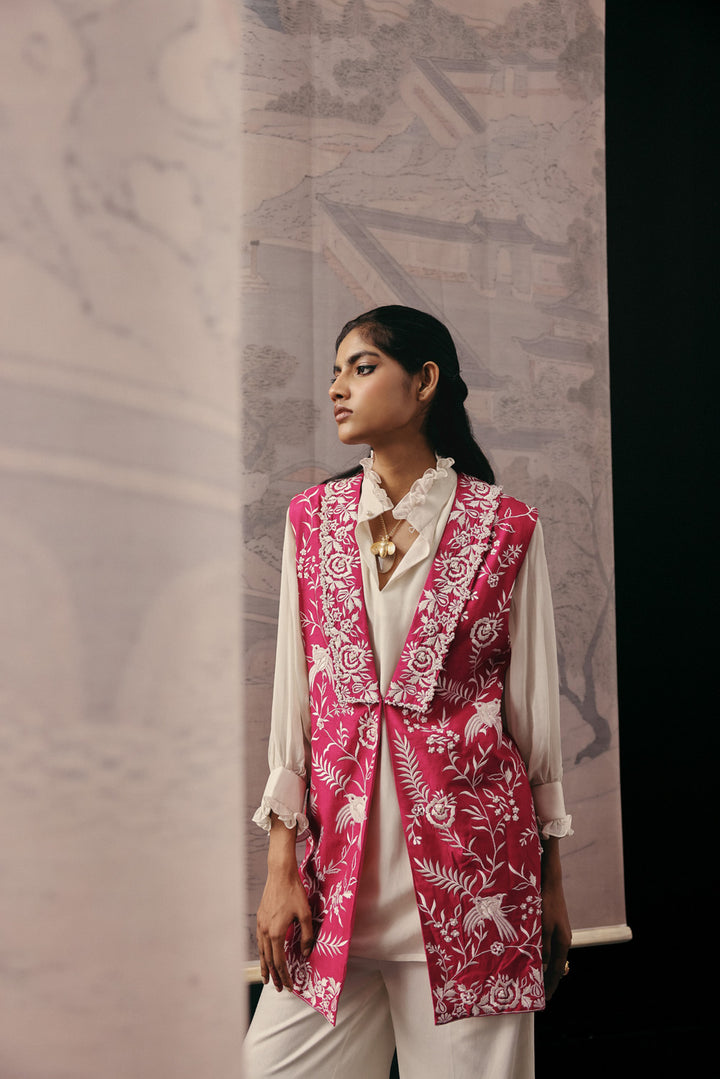 Dress Shirt With Ruffles