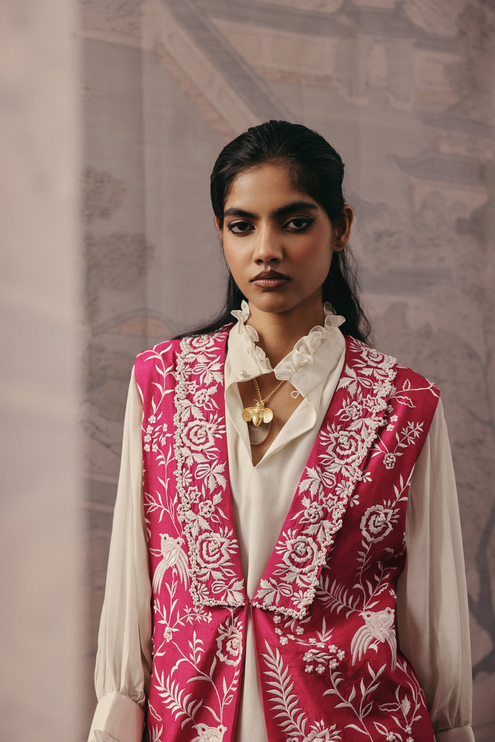 Dress Shirt With Ruffles