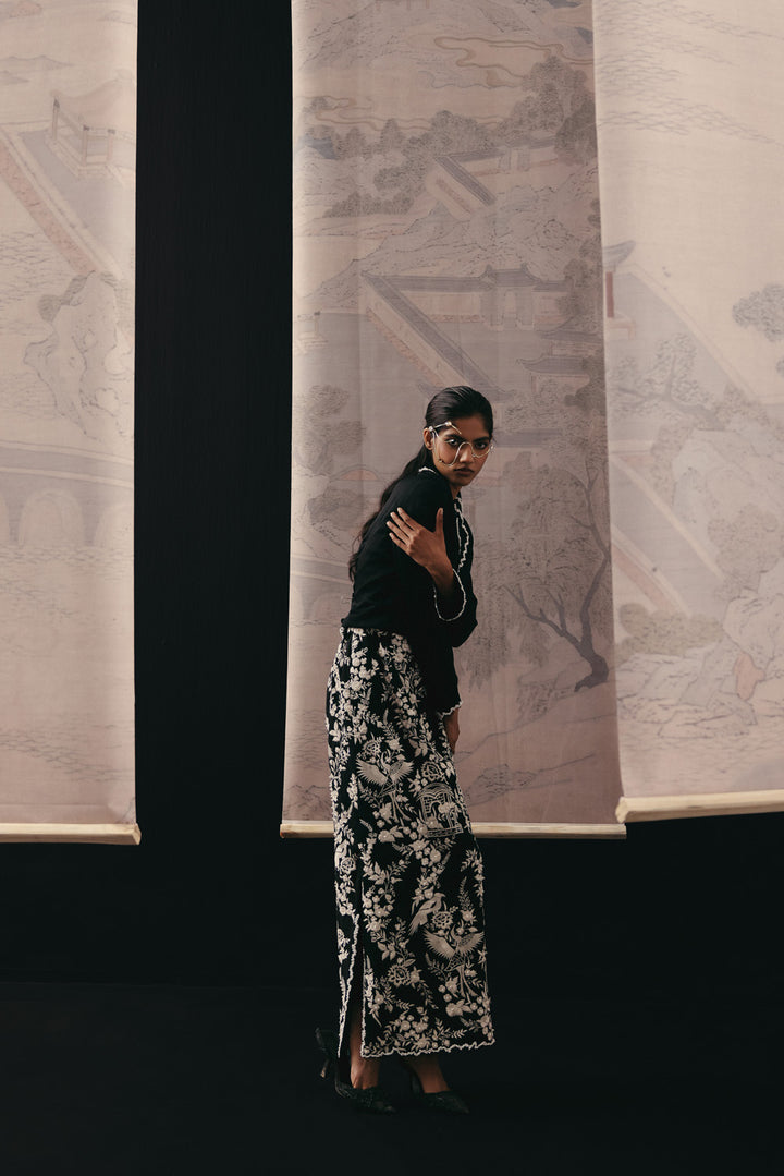 Jacket With Beadwork