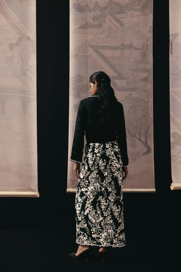 Jacket With Beadwork