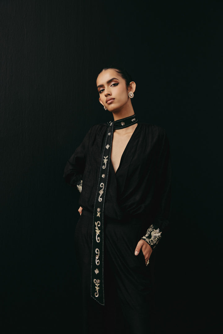 Parsi Gaara  Bow Tie Shirt