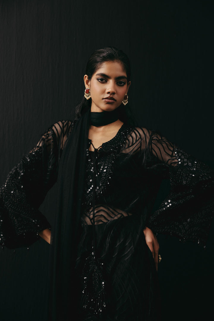 Dola Silk Cigarette Pants