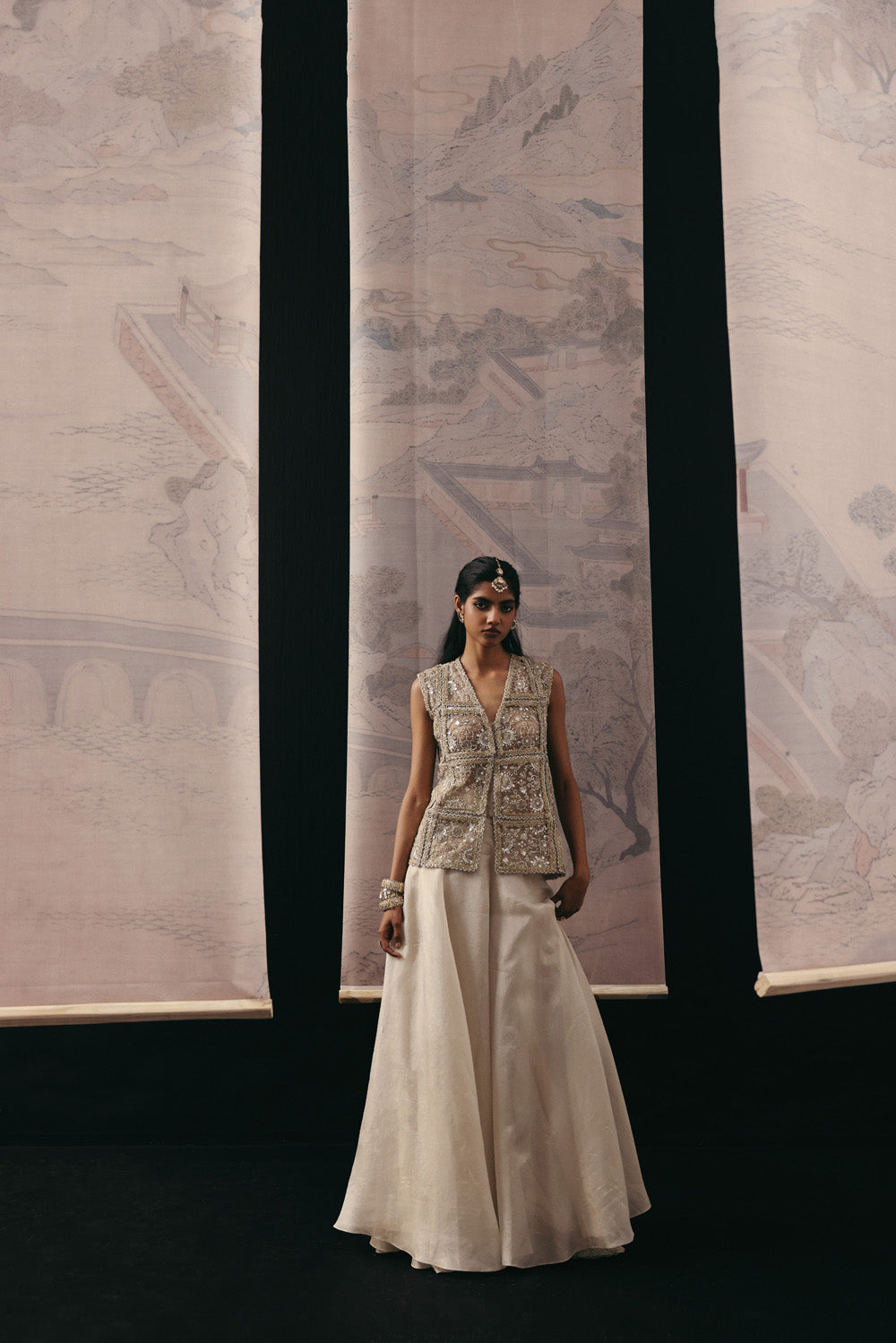 Mirrorwork Multi Panel Gilet