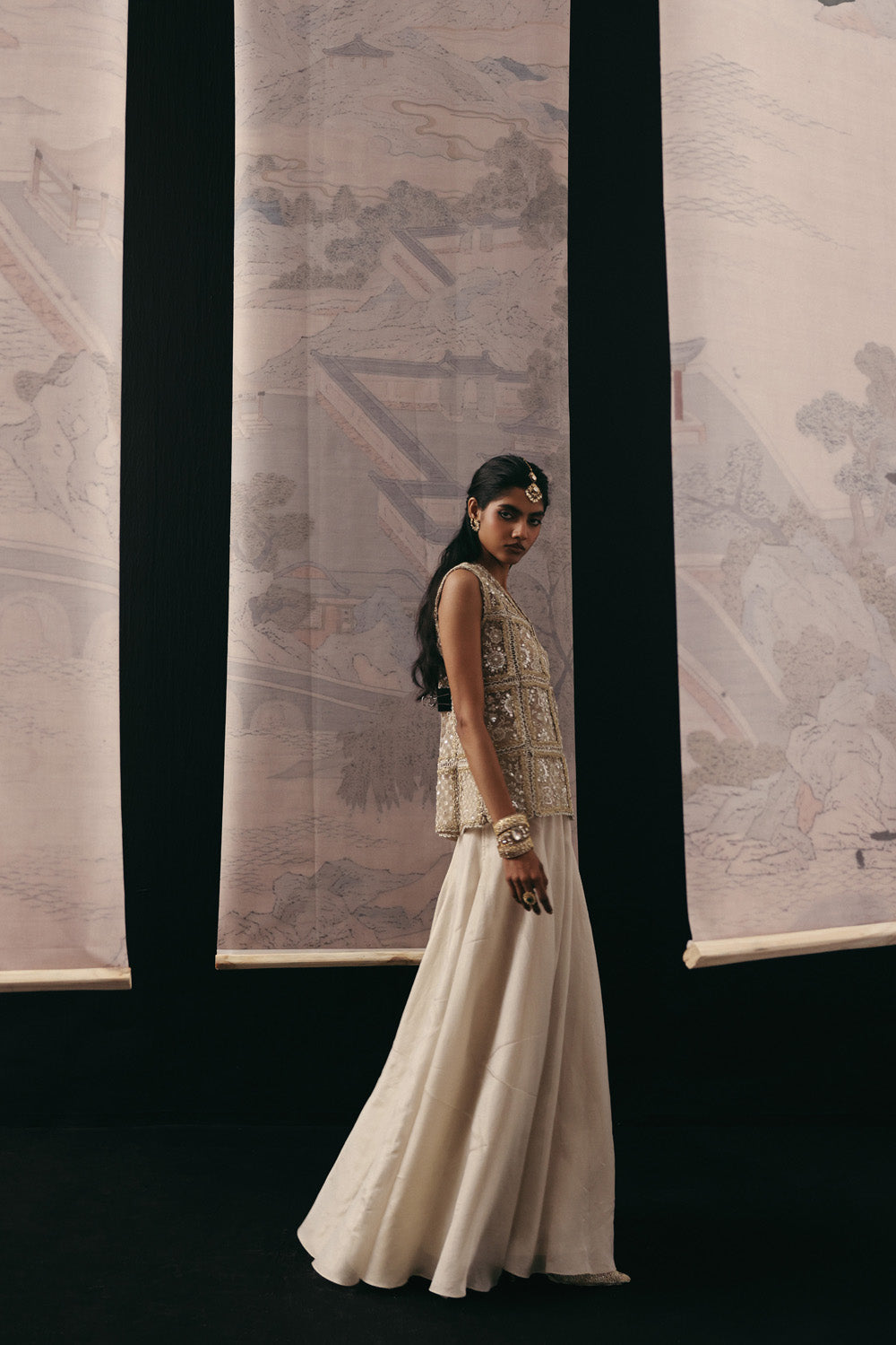 Mirrorwork Multi Panel Gilet