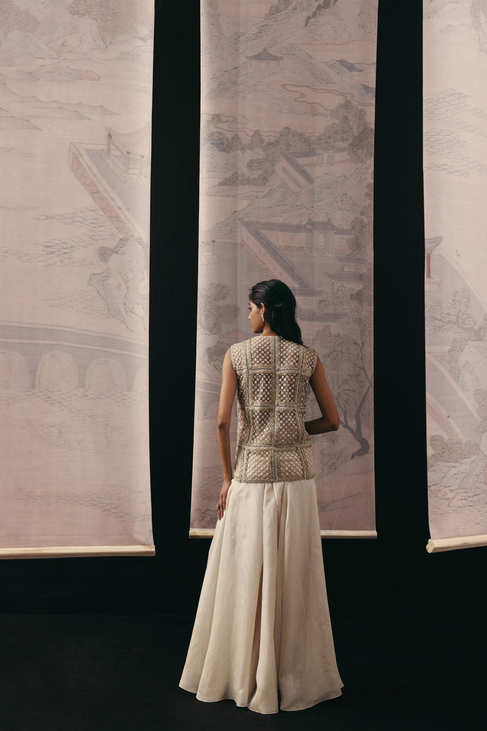 Mirrorwork Multi Panel Gilet