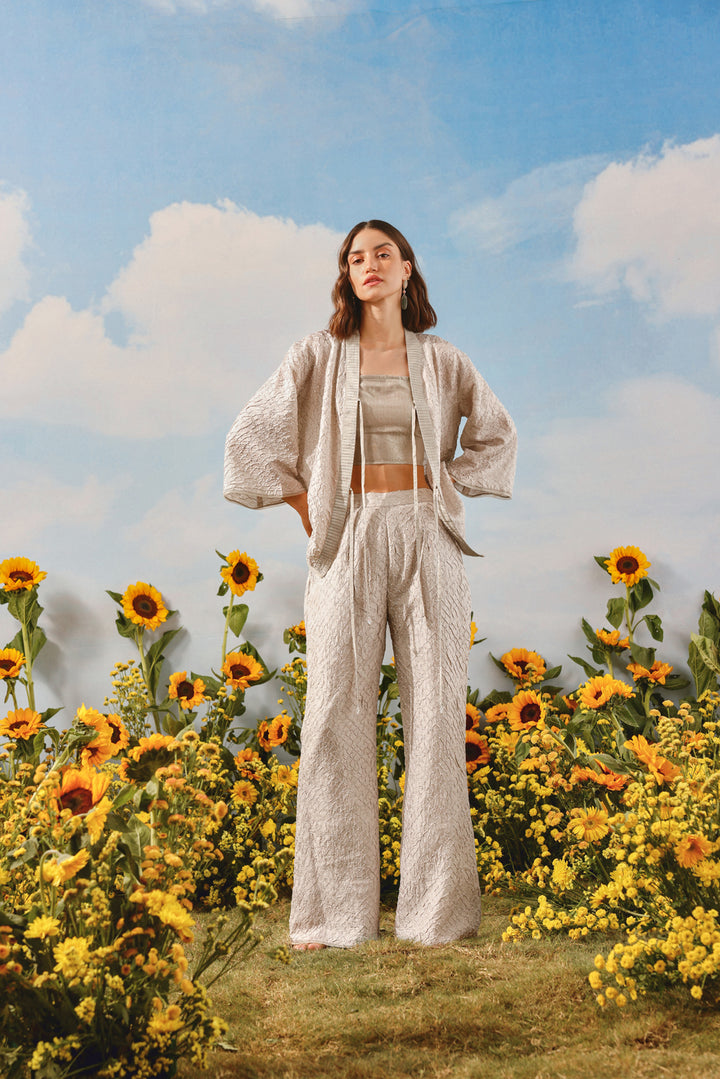 Crushed Bandhani Pants