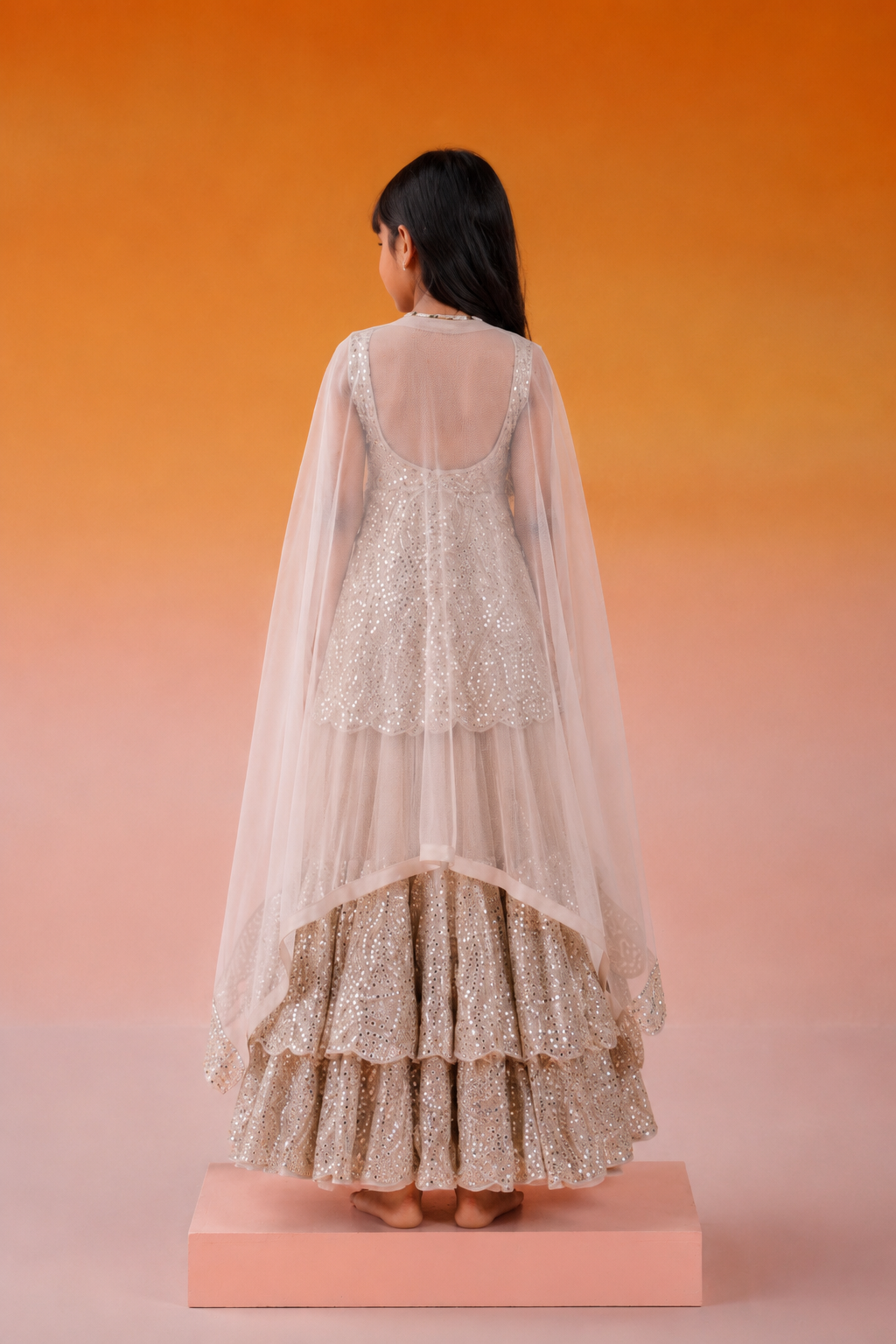 Layered Lehenga