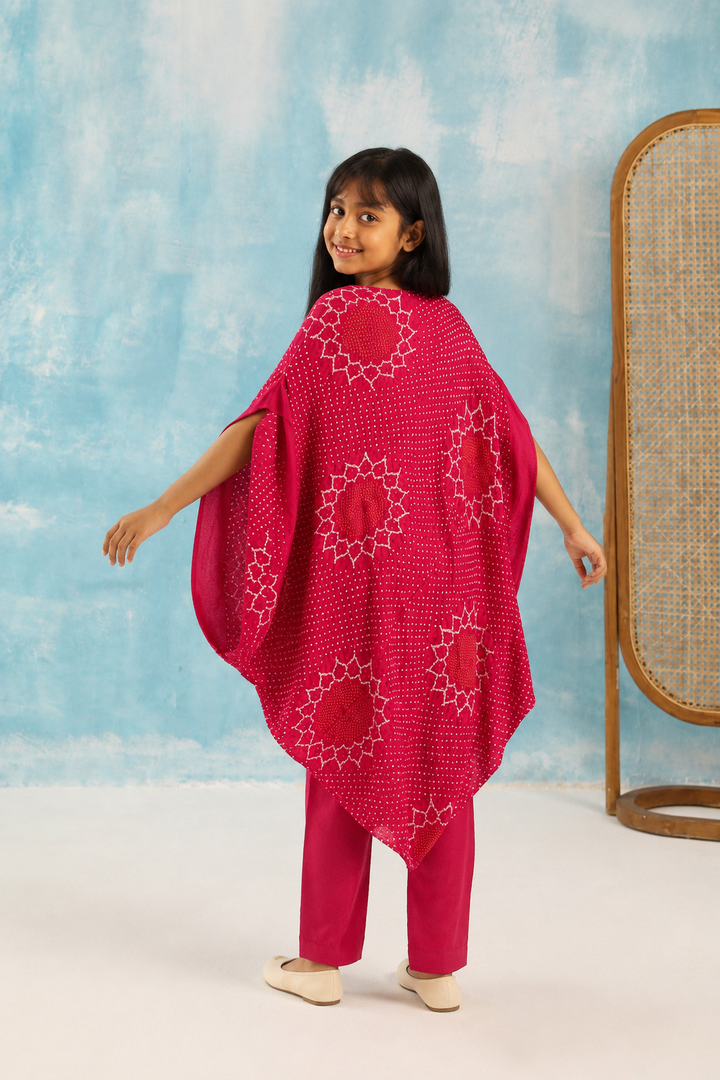 Kaftan Dress with Straight pants