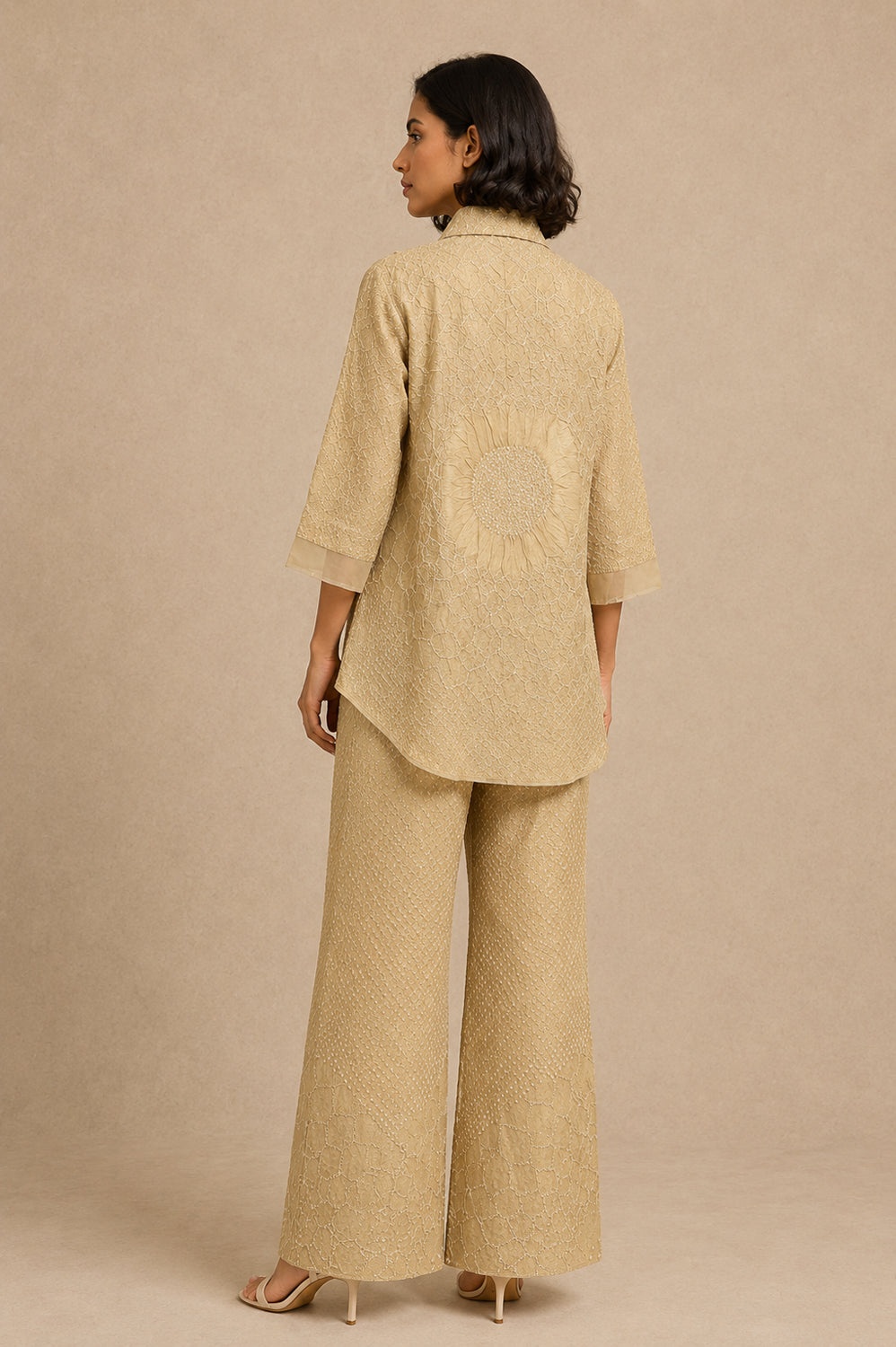 Rai Bandhani Bellbottoms