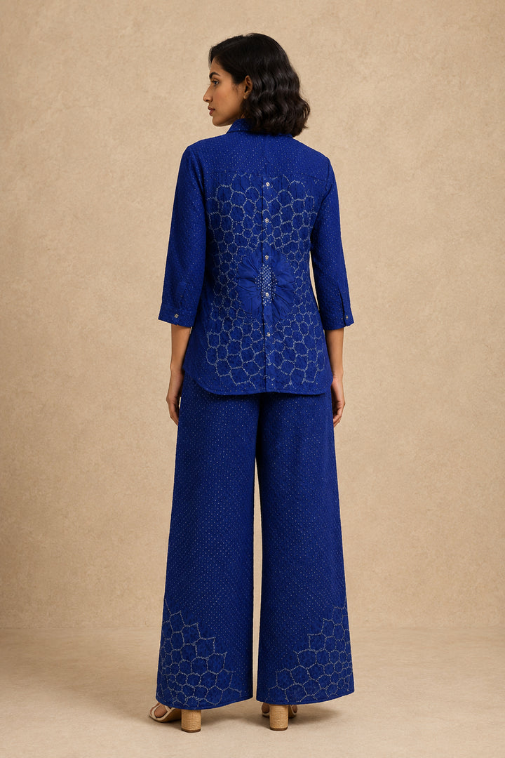 Rai Bandhani Bellbottoms