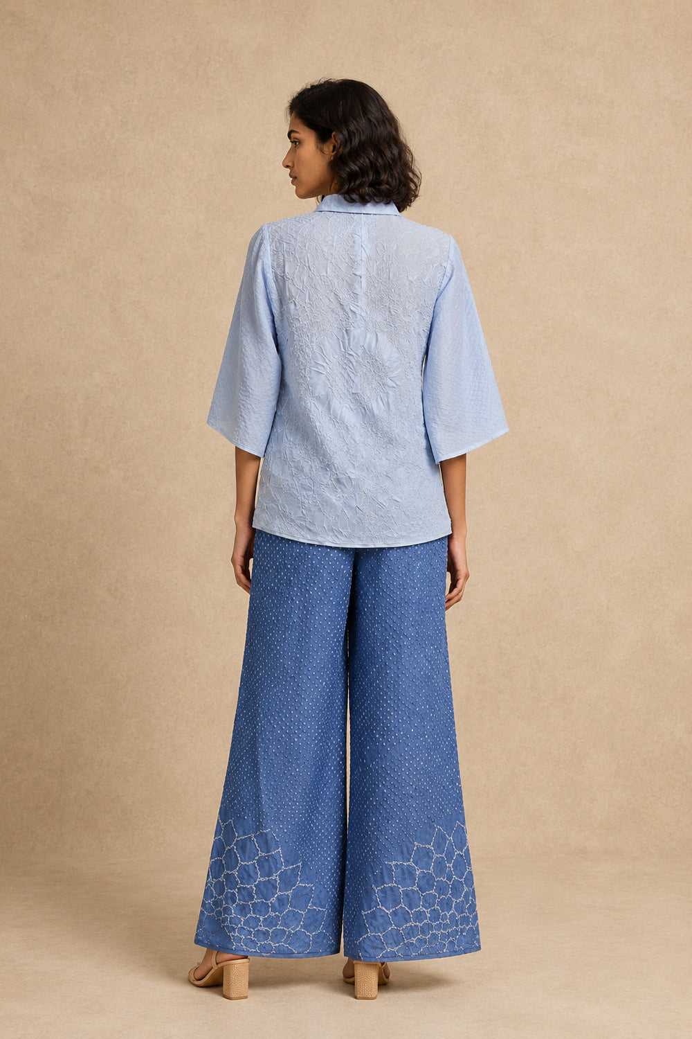 Rai Bandhani A Line Shirt