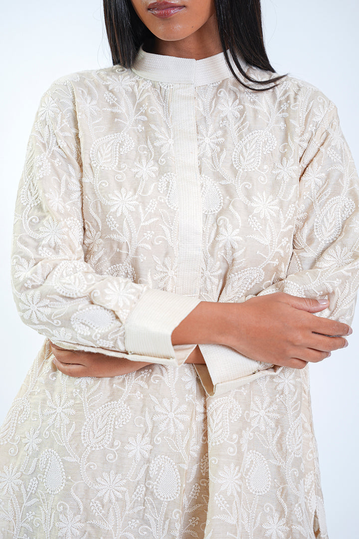 Chikankari Oversize Tunic