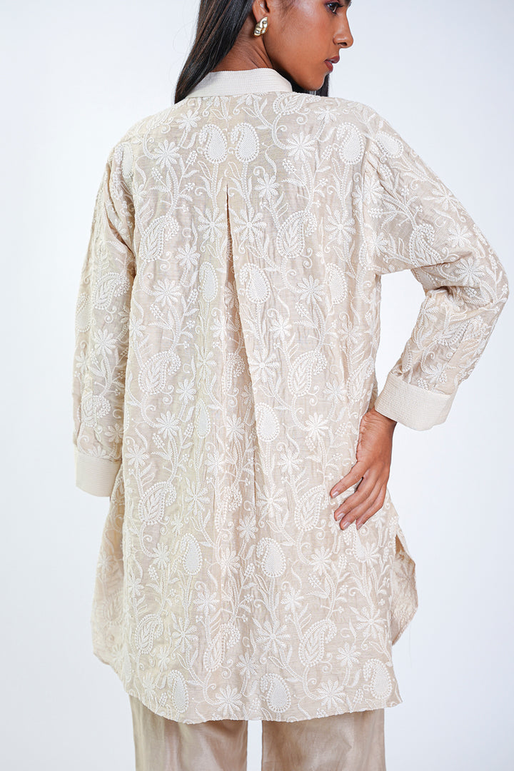 Chikankari Oversize Tunic