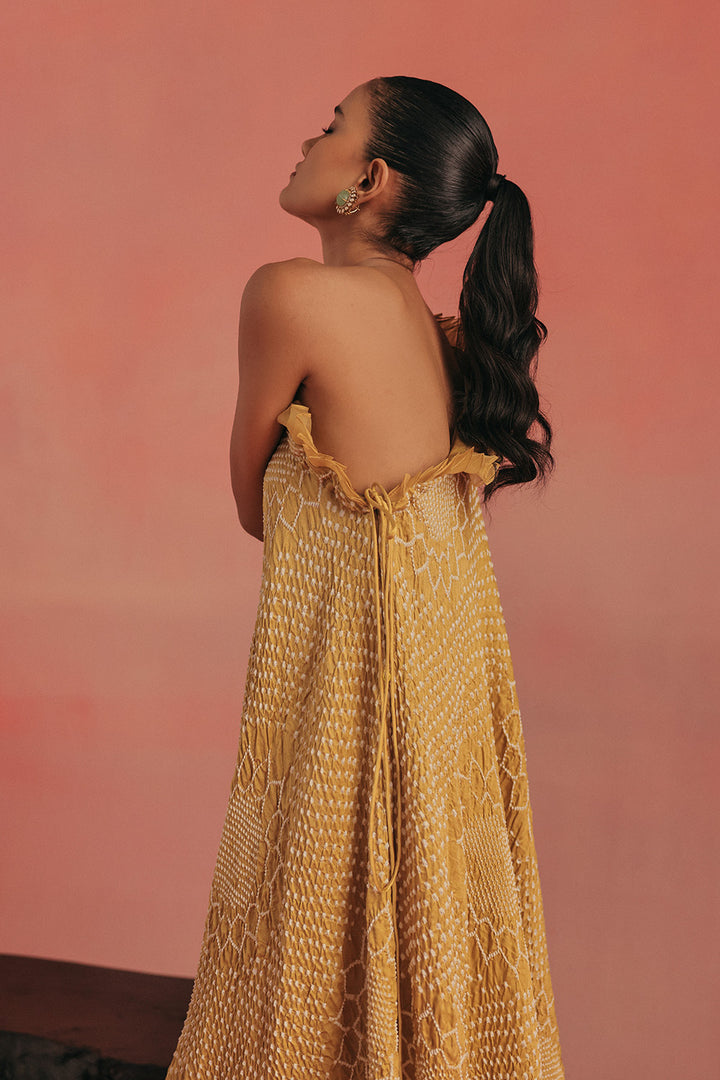 One Shoulder Ruffle Top Dress