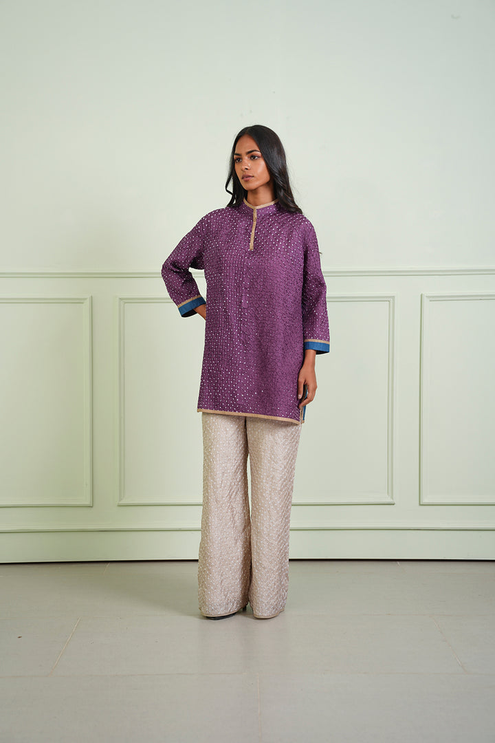 Crushed Bandhani Pants