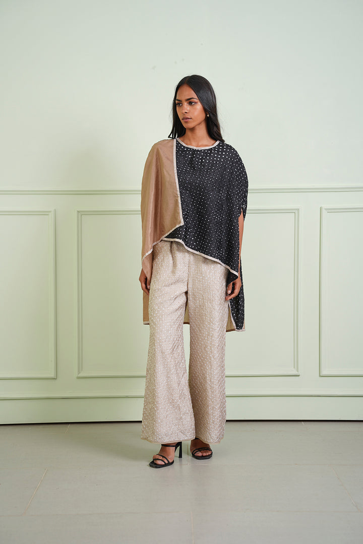 Crushed Bandhani Asym Top