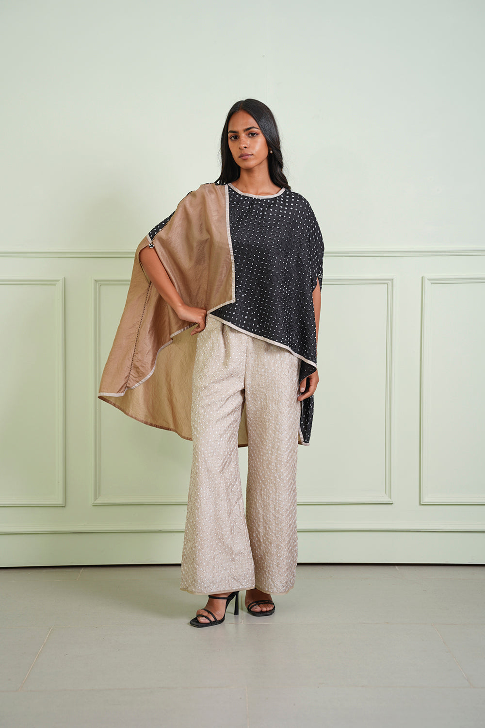 Crushed Bandhani Pants