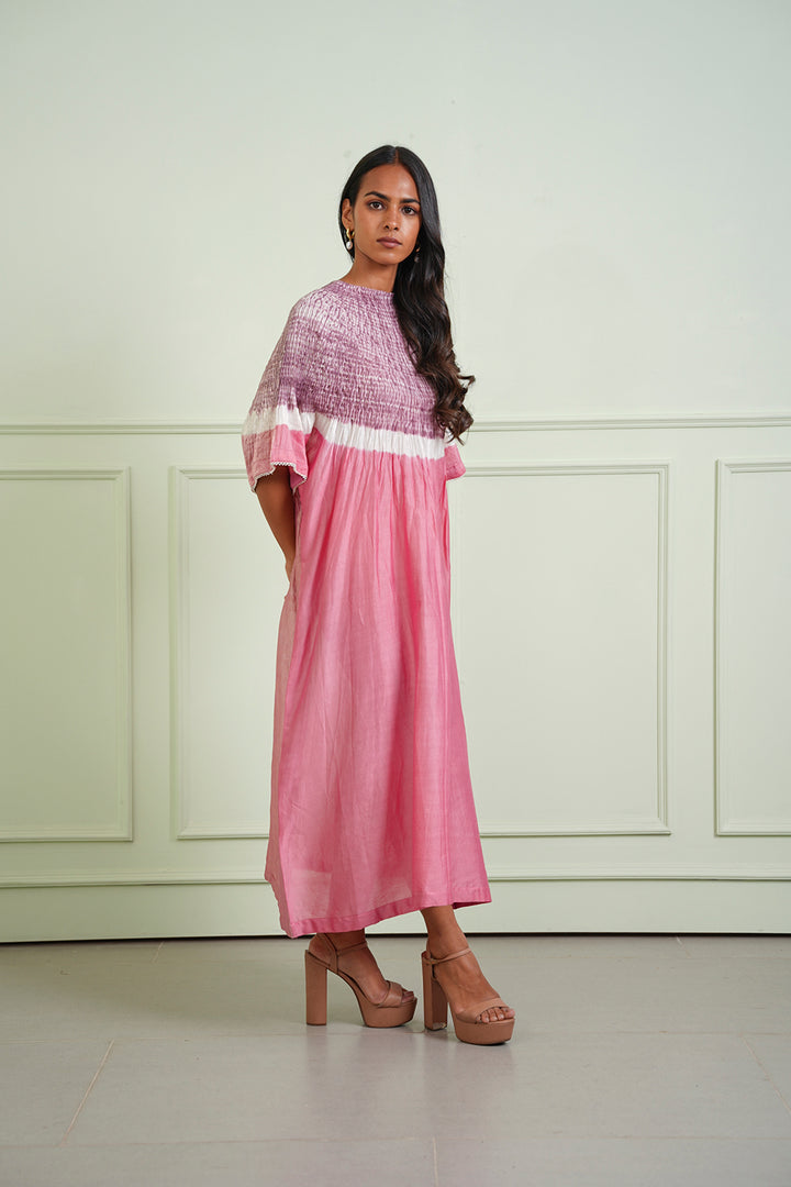 Shibori Tissue Kurta