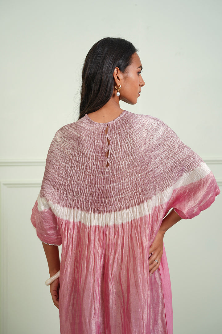 Shibori Tissue Kurta