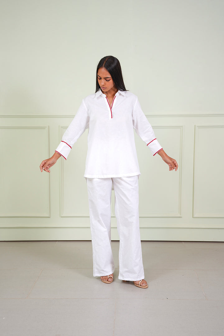 Linen Kurta Shirt