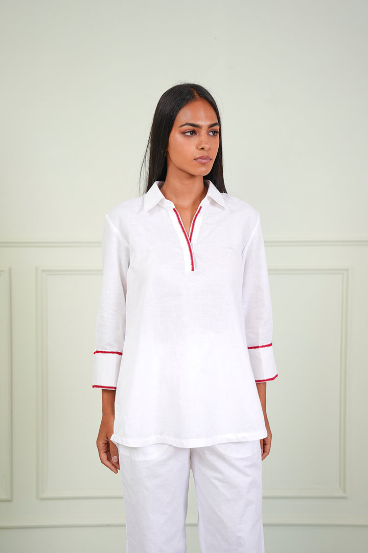 Linen Kurta Shirt