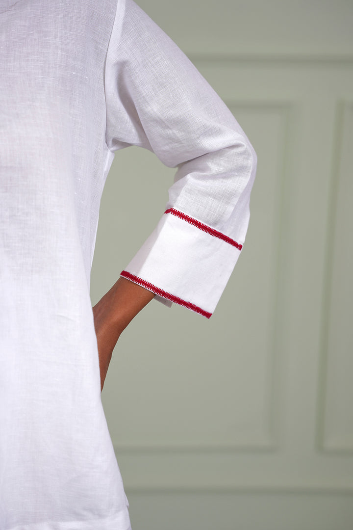 Linen Kurta Shirt