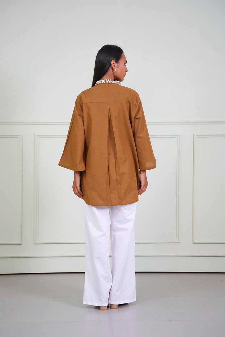 Linen A Line Top