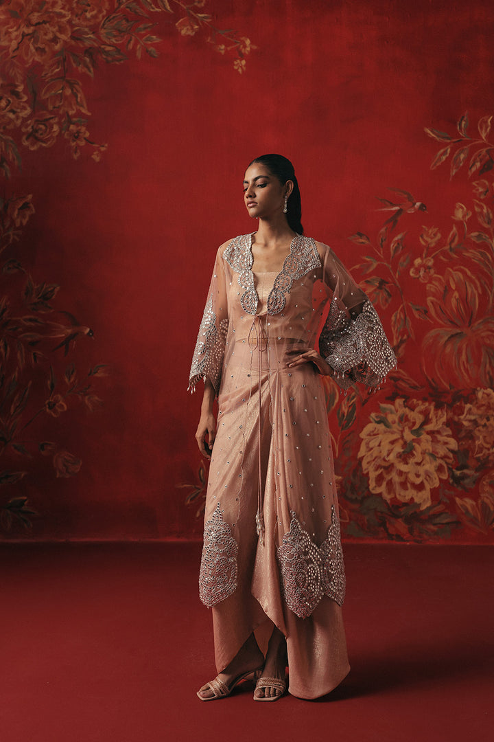 Tulle Mirrorwork Overlay