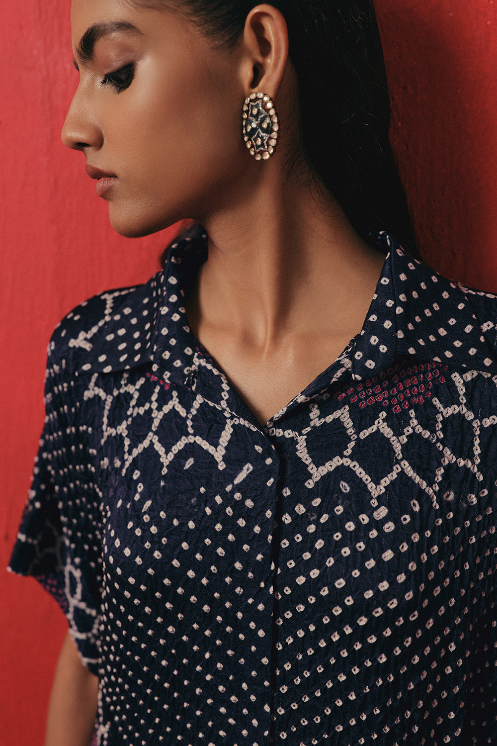 Oversize Collar Shirt