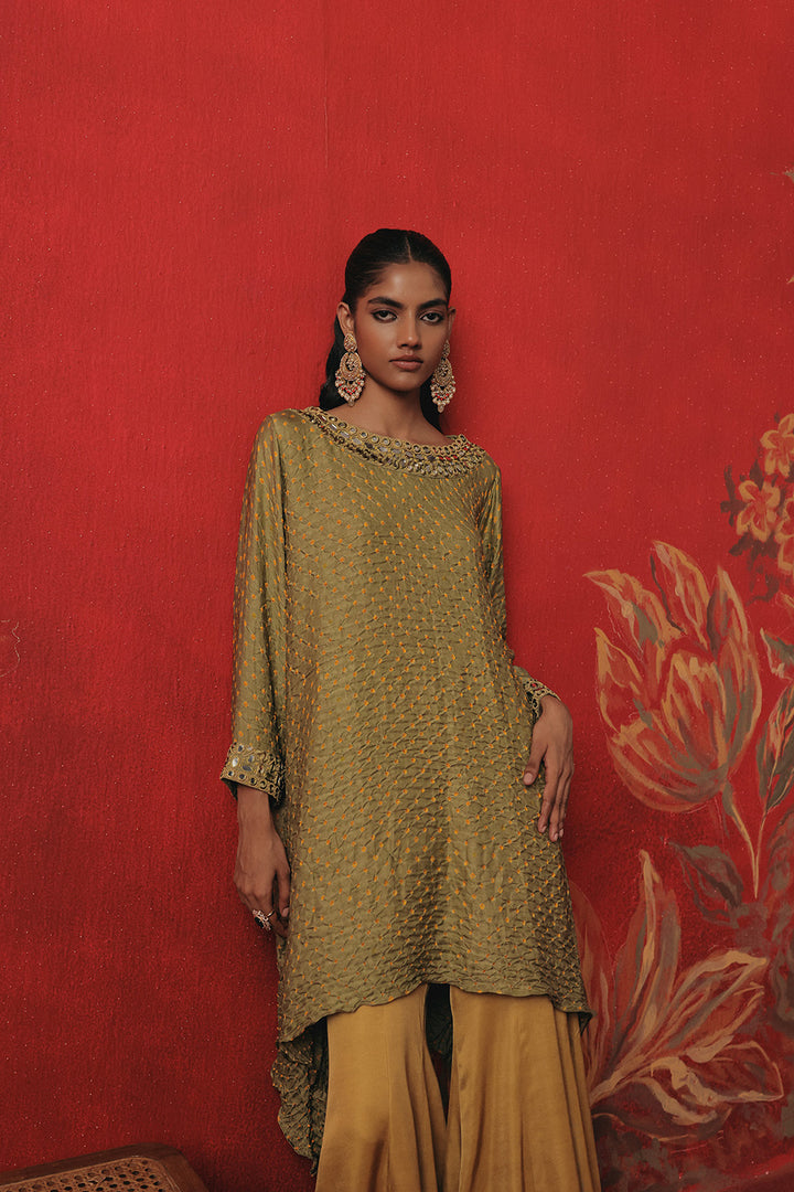 Asym Boat Neck Tunic