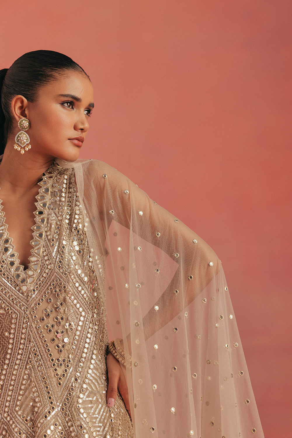 Hi-Low Sherwani Jacket