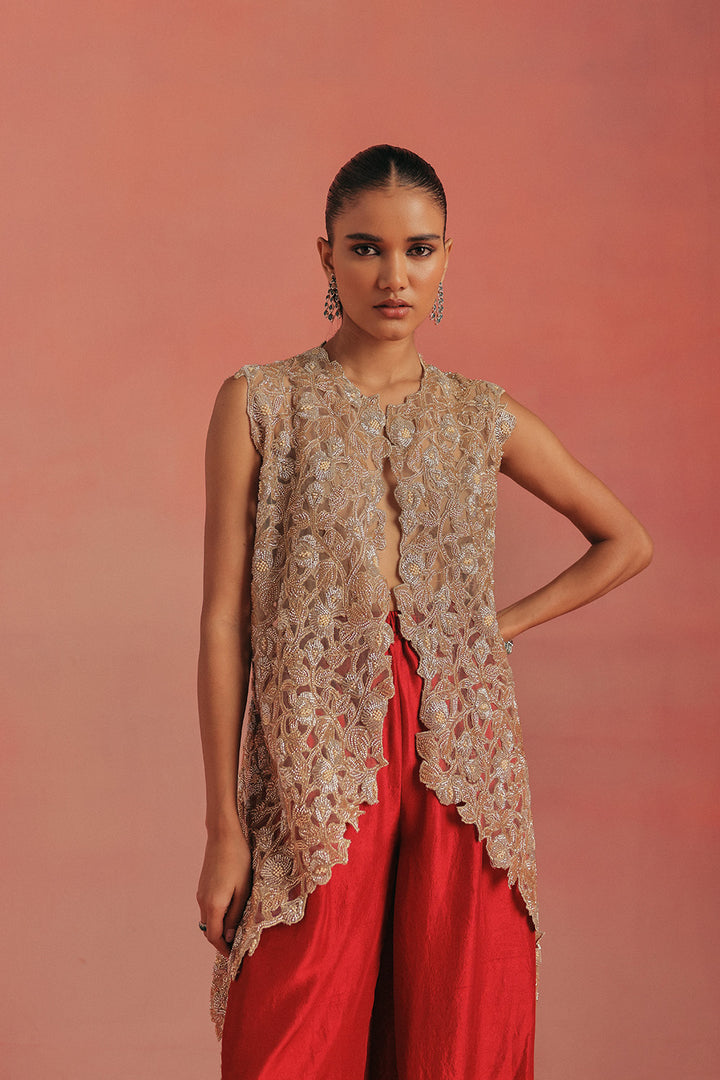 Long Asym Gilet