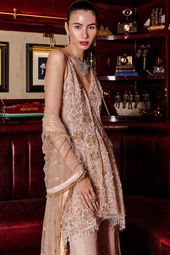 Sylvie asymmetric sherwani