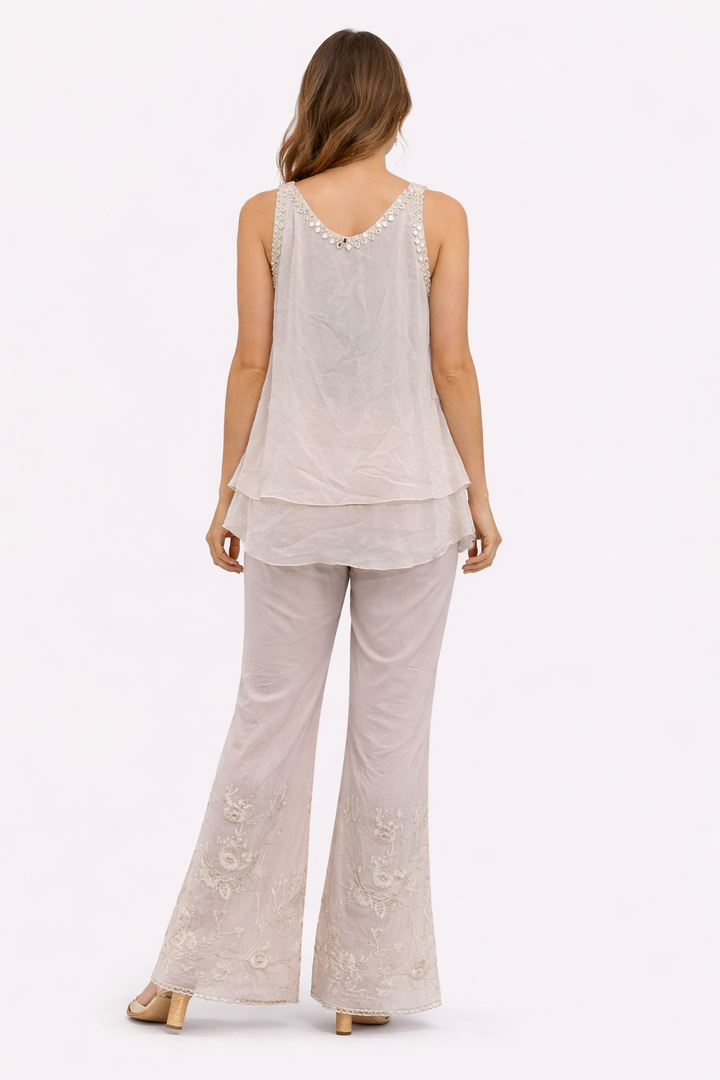 Parsi Gaara Layered Top with Parsi Gaara Palazzos